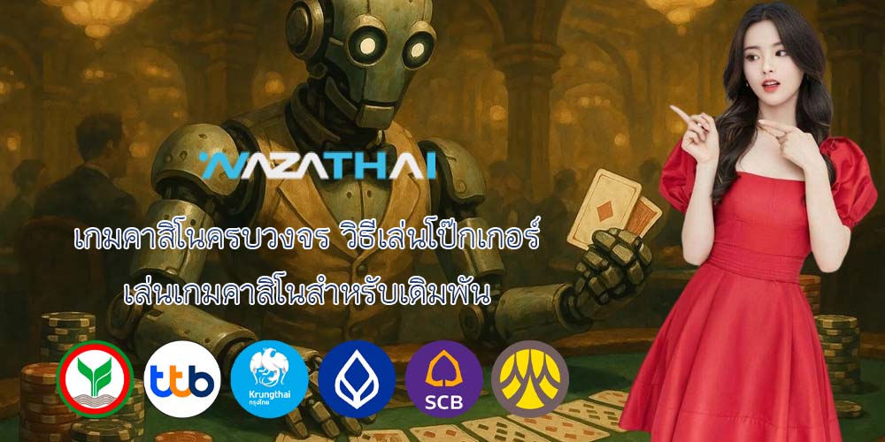 เกมคาสิโนครบวงจร วิธีเล่นโป๊กเกอร์ เล่นเกมคาสิโนสำหรับเดิมพัน