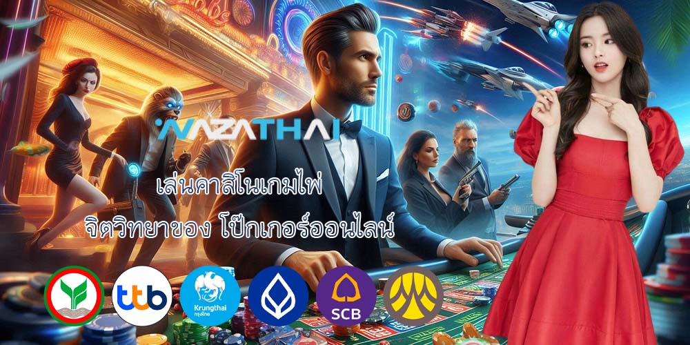 เล่นคาสิโนเกมไพ่ จิตวิทยาของ โป๊กเกอร์ออนไลน์