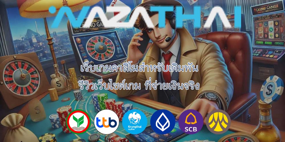 เว็บเกมคาสิโนสำหรับเดิมพัน รีวิวเว็บไซต์เกม ที่จ่ายเงินจริง