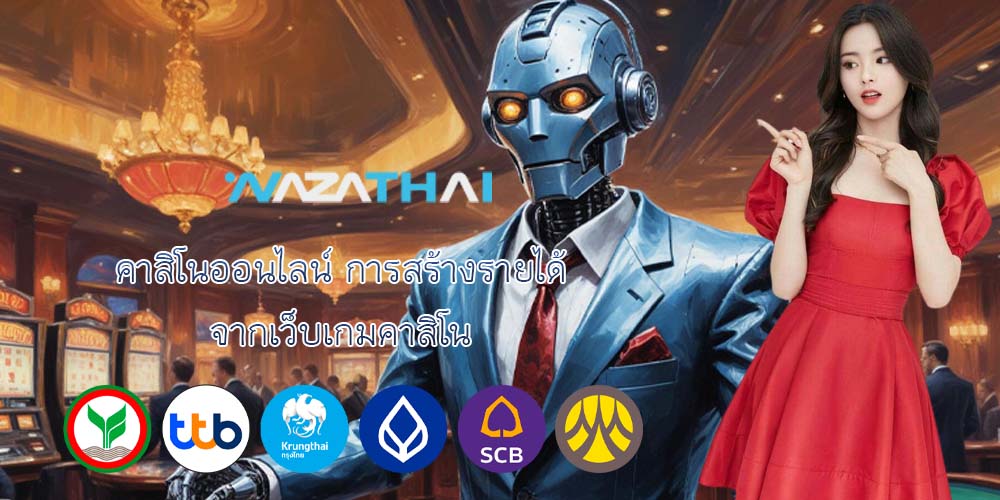 คาสิโนออนไลน์ การสร้างรายได้ จากเว็บเกมคาสิโน