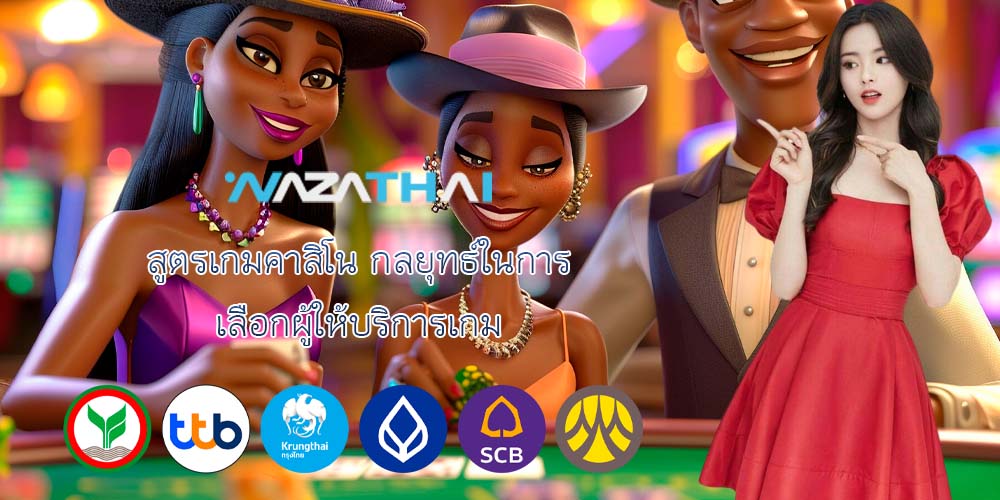 สูตรเกมคาสิโน กลยุทธ์ในการ เลือกผู้ให้บริการเกม