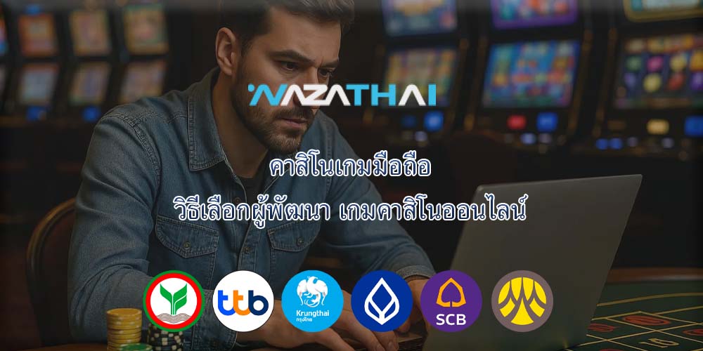 คาสิโนเกมมือถือ วิธีเลือกผู้พัฒนา เกมคาสิโนออนไลน์