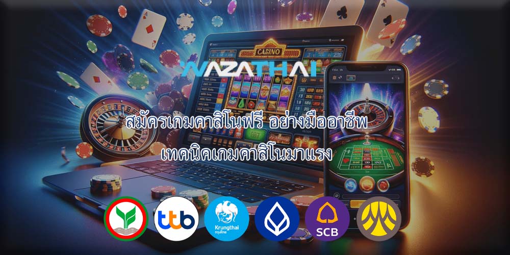 สมัครเกมคาสิโนฟรี อย่างมืออาชีพ เทคนิคเกมคาสิโนมาแรง