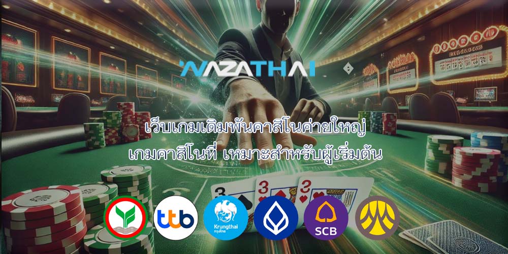 เว็บเกมเดิมพันคาสิโนค่ายใหญ่ เกมคาสิโนที่ เหมาะสำหรับผู้เริ่มต้น