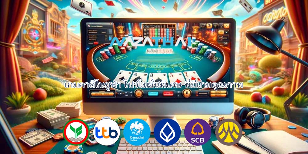 เกมคาสิโนยูฟ่า โปรโมชั่นพิเศษ ที่มีเกมคุณภาพ